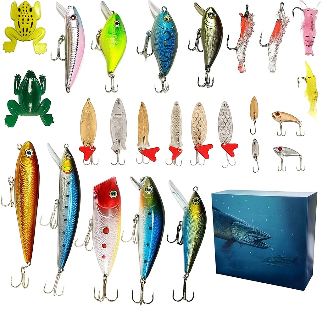 🎄Early Christmas Sale 55%🎁-📅Advent Fishing Lure Calendar 2025✈️Buy 2 Get Free Shipping
